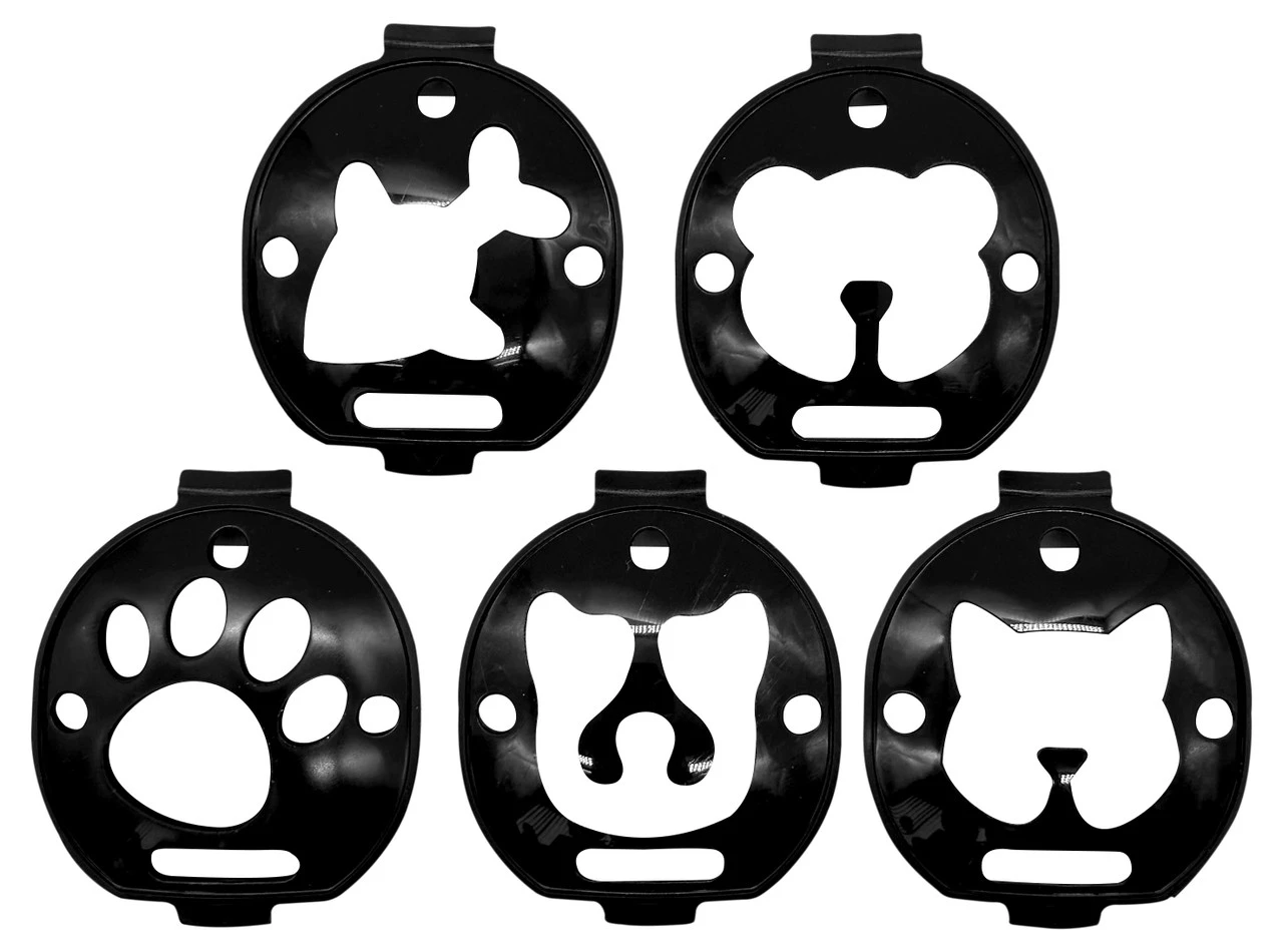 BallTrace Tennis Ball Stencil 5 Pack 4 BallTrace Tennis Ball Stencil 5 Pack - Image 2