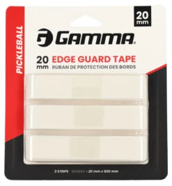 GAMMA Pickleball Paddle Edge Protection Tape 3 Pack -RacquetDepot GAMMA Pickleball Paddle Edge Protection Tape 3 Pack 20 white 37936.1743778903