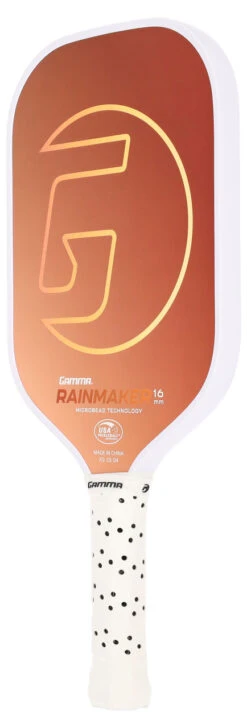 GAMMA Rainmaker 16 Pickleball Paddle 12 GAMMA Rainmaker 16 Pickleball Paddle -RacquetDepot GAMMA Rainmaker 16 Pickleball Paddle orange 16715.1741098901