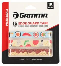 GAMMA Food Pickleball Paddle Edge Protection Tape 3 Pack