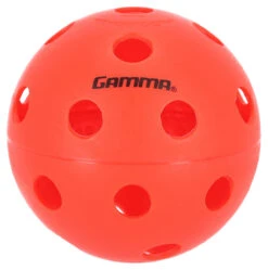 GAMMA Photon Indoor Pickleball Balls 60 Pack -RacquetDepot Gamma Photon indoor single ball red 82940.1748619463