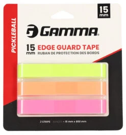 GAMMA Pickleball Paddle Edge Protection Tape 3 Pack -RacquetDepot Gamma Pickleball Paddle Edge Protection Tape 15 neon 46021.1743778903