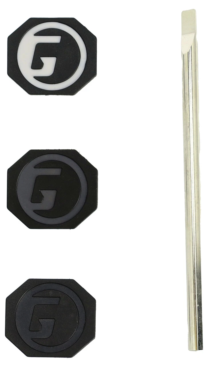 GAMMA Pickleball RCF End Cap Weights 3 GAMMA Pickleball RCF End Cap Weights