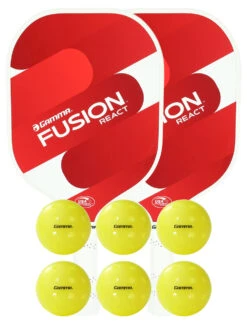 GAMMA Pickleball Starter Set -RacquetDepot Gamma Pickleball Starter Set red outdoor 88936.1731002472