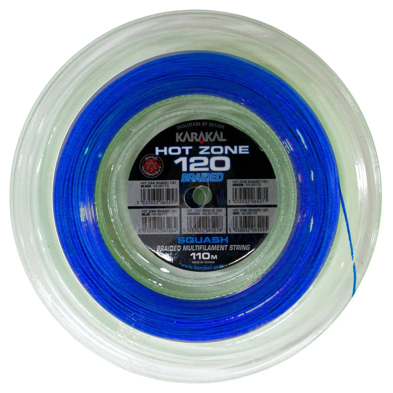 Karakal Hot Zone Braided 17 1.20mm Squash 110M Reel 7 Karakal Hot Zone Braided 17 1.20mm Squash 110M Reel - Image 5