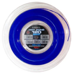 Karakal Hot Zone Braided 17 1.20mm Squash 220M Reel -RacquetDepot Karakal Hot Zone Braided 17 1.20mm Squash 220M Reel blue 74407.1721385047