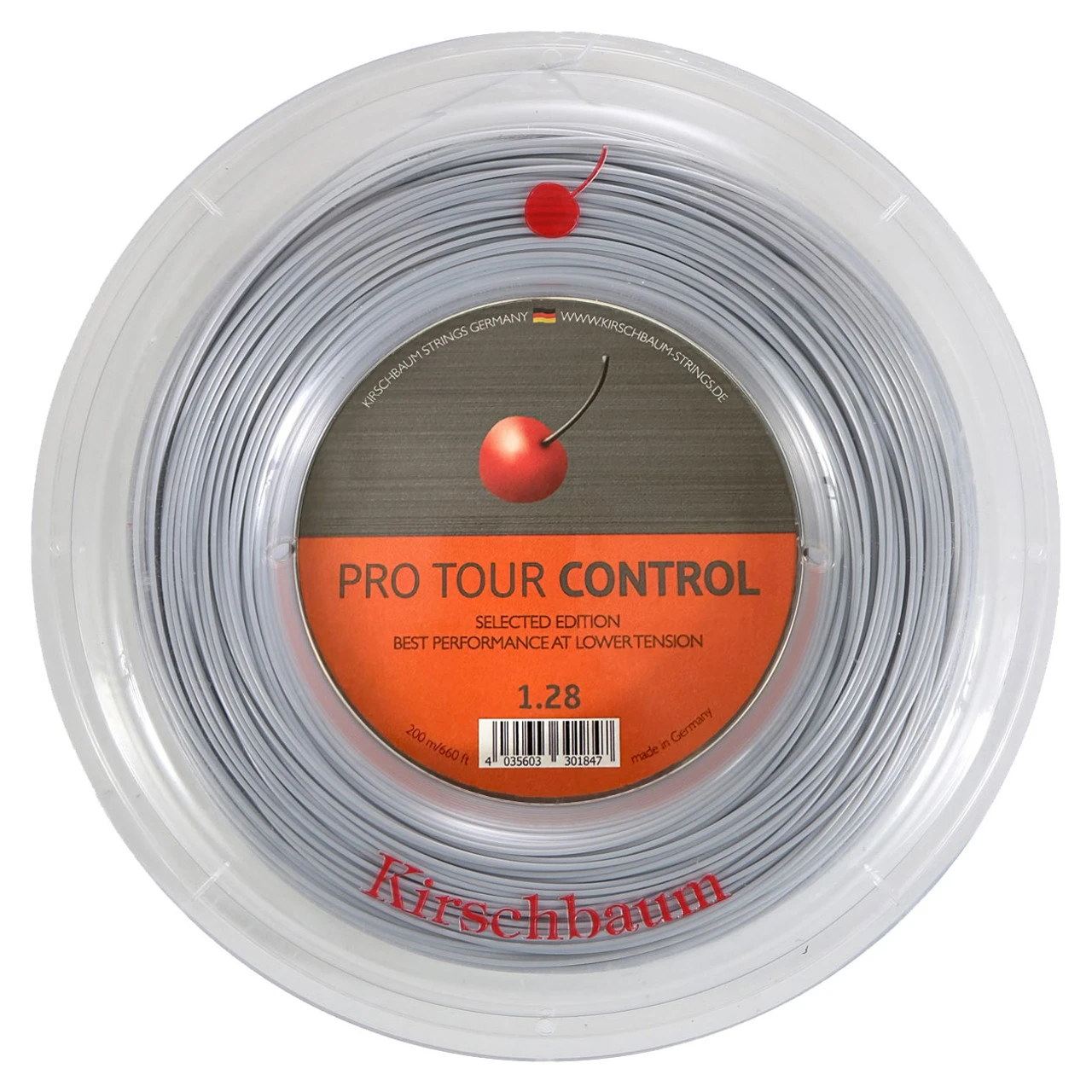 Kirschbaum Pro Tour Control 16 1.28mm 200M Reel 3 Kirschbaum Pro Tour Control 16 1.28mm 200M Reel