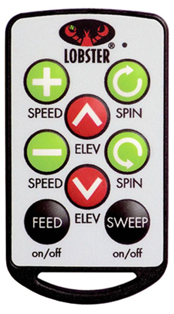 Lobster Elite 10-Function Ball Machine Remote 3 Lobster Elite 10-Function Ball Machine Remote