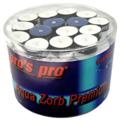 Pro's Pro Aqua Zorb Premium Overgrip 60 Pack -RacquetDepot Pros Pro Aqua Zorb Premium Overgrip 60 Pack assorted 65484.1746786930