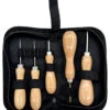 Wooden Handled Stringing Tool Kit -RacquetDepot Wooden Handled Stringing Tool Kit 91285.1750752853
