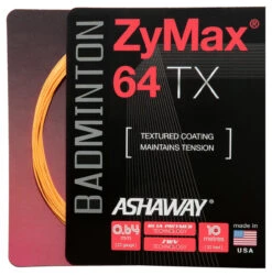 Ashaway ZyMax 64 TX 0.64mm Badminton Set