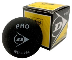 Dunlop Pro Double Yellow Dot Squash Ball 1 Pack