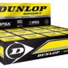 Dunlop Pro Double Yellow Dot Squash Balls 12 Pack -RacquetDepot dunlop pro squash balls 12 pack 09150 46046.1698769713