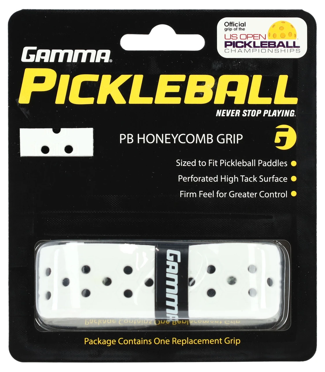GAMMA Honeycomb Pickleball Replacement Grip 4 GAMMA Honeycomb Pickleball Replacement Grip - Image 2
