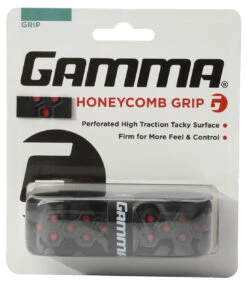 GAMMA Honeycomb Replacement Grip -RacquetDepot gamma honeycomb replacement grip red 64858 60312.1698773562