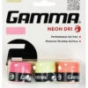 GAMMA Neon Dri Overgrip 3 Pack