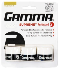GAMMA Supreme Perforated Overgrip 3 Pack