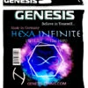 Genesis Hexa Infinite 17 1.23mm Set -RacquetDepot genesis hexa infinite 17 1 23mm set 73953 17163.1698773372