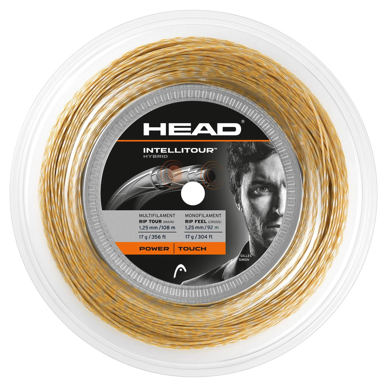 HEAD Intellitour 17 1.25mm Hybrid 200M Reel 3 HEAD Intellitour 17 1.25mm Hybrid 200M Reel