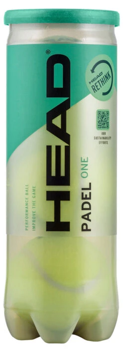 HEAD One Padel Balls 3 Pack