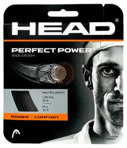 HEAD Perfect Power 16 1.30mm Squash Set