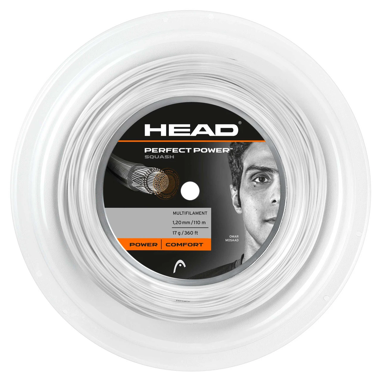 Head Perfect Power 17 1.20mm Squash 110M Reel 3 Head Perfect Power 17 1.20mm Squash 110M Reel