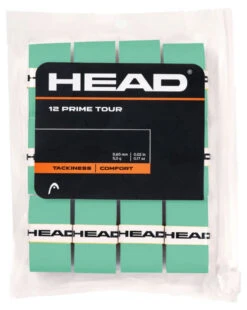 HEAD Prime Tour Overgrip 12 Pack -RacquetDepot head prime tour overgrip 12 pack green 37645.1723825903