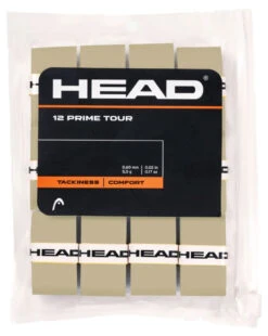 HEAD Prime Tour Overgrip 12 Pack -RacquetDepot head prime tour overgrip 12 pack grey 82972.1723825903