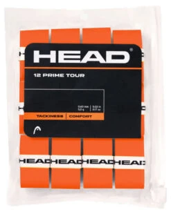 HEAD Prime Tour Overgrip 12 Pack -RacquetDepot head prime tour overgrip 12 pack orange 15810.1723825903