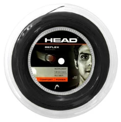 HEAD Reflex 16 1.30mm Squash 110M Reel 5 HEAD Reflex 16 1.30mm Squash 110M Reel -RacquetDepot head reflex 16 1 30mm squash 110m reel black 20892.1724065506