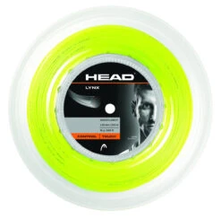 Head Lynx 16 1.30mm 200M Reel -RacquetDepot head lynx 16 200m reel yellow 81372 63330.1698770956