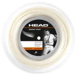 HEAD Sonic Pro 17 1.25mm 200M Reel -RacquetDepot head sonic pro 17 200m reel white 79431 70414.1698769473