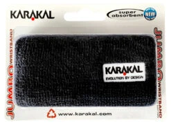 Karakal Jumbo Wristband 1 Pack -RacquetDepot karakal jumbo wristband 1 pack black 98931 61554.1698771122
