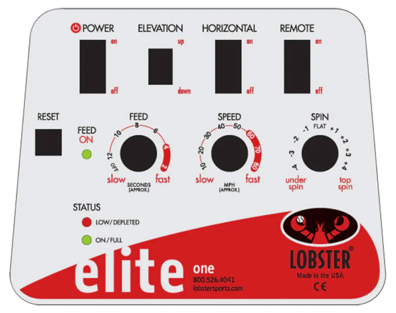 Lobster Elite 1 Tennis Ball Machine 4 Lobster Elite 1 Tennis Ball Machine - Image 2