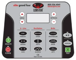 Lobster Elite Grand 4 Control Panel