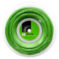 Luxilon Savage 16 1.27mm 200M Reel -RacquetDepot luxilon savage 16 1 27mm 200m reel lime 34614 77781.1698770055