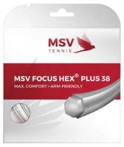 MSV Focus-Hex Plus 38 17 1.20mm Set 6 MSV Focus-Hex Plus 38 17 1.20mm Set -RacquetDepot msv focus hex plus 38 17 1 20mm set white 57294 66120.1698772700