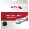 MSV Hepta-Twist 16L 1.25mm Set -RacquetDepot msv hepta twist 16l 1 25mm set black 60137 14666.1698771573