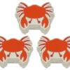 Pro's Pro Crab String Dampener 3 Pack -RacquetDepot pros pro crab string dampener 3 pack 39951.1731582837