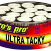 Pro's Pro Ultra Tacky Overgrip 30 Pack -RacquetDepot pros pro ultra tacky overgrip 30 pack white new 23155.1721990131