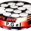 Pro's Pro Perforated Overgrip 30 Pack -RacquetDepot pros pro perforated overgrip 30 pack white 49220 54436.1747069125