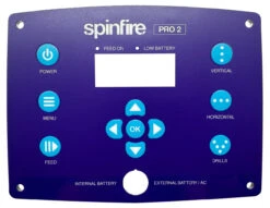Spinfire Control Panel -RacquetDepot spinfire control panel v2 rampage 57126.1722346976