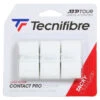 Tecnifibre Contact Pro Overgrip 3 Pack 1 Tecnifibre Contact Pro Overgrip 3 Pack -RacquetDepot tecnifibre contact pro overgrip 3 pack white 95181 96687.1698771862