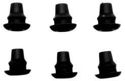 Tecnifibre TFight EZ Lock Grommets -RacquetDepot tecnifibre tfight ez lock grommets black 23603.1704454753