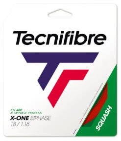 Tecnifibre X-One Biphase 18 1.18mm Squash Set 7 Tecnifibre X-One Biphase 18 1.18mm Squash Set -RacquetDepot tecnifibre x one biphase 18 1 18mm squash set red 53781 12163.1698769594