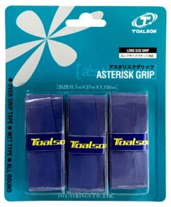 Toalson Asterisk Overgrip 3 Pack -RacquetDepot toalson asterisk overgrip 3 pack blue 83752 72890.1698771130