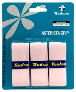 Toalson Asterisk Overgrip 3 Pack -RacquetDepot toalson asterisk overgrip 3 pack pink 66500 79378.1698771129