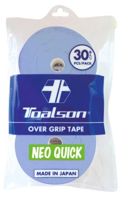 Toalson Neo Quick Overgrip 30 Pack -RacquetDepot toalson neo quick overgrip 30 pack blue 56943 57594.1698772936
