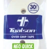 Toalson Neo Quick Overgrip 30 Pack -RacquetDepot toalson neo quick overgrip 30 pack white 39194 00295.1698772937