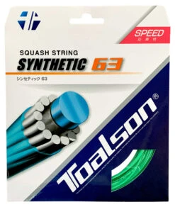 Toalson Synthetic 63 18 1.20mm Squash Set